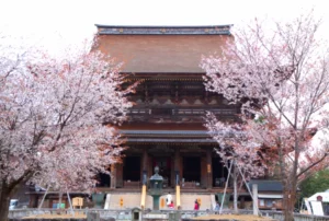 Kinpusenji Temple in Yoshino, in Nara Prefecture