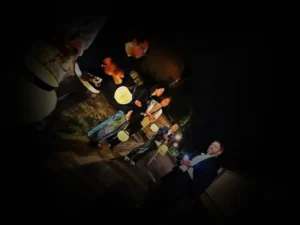 Nara at Night: Guide telling scary tales at Nara Gost Tour